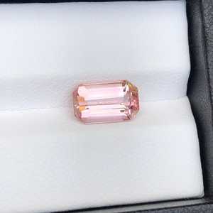 Pink Topaz Gemstone Octagon Cut Collector Natural Loose Fine Quality Rare Certified Pink Crystal <b>Gem</b> for Jewelry Making - Product Image 4