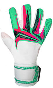 Gants de gardien de but de football professionnels de haute qualité, respirants, en cuir PU avec protection en latex et silicone pour les doigts - Product Image 5