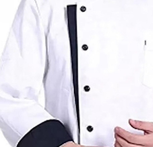Uniforme de Chef Unisex de Alta Calidad, Personalizable en Color y Logotipo, para Restaurante y Bar, Chaqueta de Chef de Lona de Poliéster/Algodón - Product Image 4