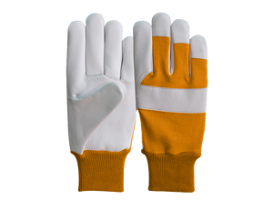 Gants de travail robustes en cuir grainé de vachette, respirants, imperméables, anti-coupure, doux et confortables, protection des mains et des bras - Product Image 4