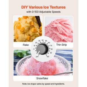 Machine à glaçons électrique à lame en acier inoxydable 88 LBS/24H, réservoir de 0,48 gal, pré-refroidissement rapide en 90 secondes, petite machine à glaçons pour la maison, crème glacée - Product Image 3