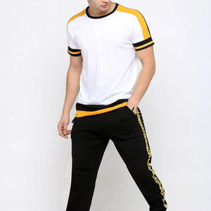 Camiseta Oversize de Cuello Redondo con Rayas y Bordado Chenille al por Mayor para Hombre, Camisetas Personalizadas con Sublimación Completa - Product Image 6