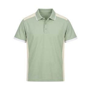 Wholesale short sleeve polo 200 GSM Cotton Pique Rib Collar Polo <b>Shirt</b> for Clothing Retailers - Product Image 3