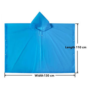 High Quality Unisex Raincoat Thickened Raincoat Women Waterproof Black Bicycle Camping Waterproof Rainwear Suit - Product Image 6