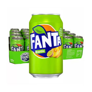Refresco Exótico Fanta, 24 Latas de 330 ml, Ideal para Despensas de Oficina y Programas de Bebidas en Salas de Descanso Corporativas, Suministro al por Mayor - Product Image 3