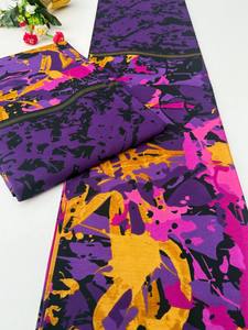 Tissu en coton 100% imprimé à la cire africaine, sur mesure pour le marché éthiopien, pour vêtements traditionnels - Product Image 5