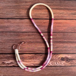 Custom Pattern Seed Beads Beaded <b>Lanyard</b> Neck Holder Eco Friendly Handmade Classic Portable Fashion Strap - Product Image 5