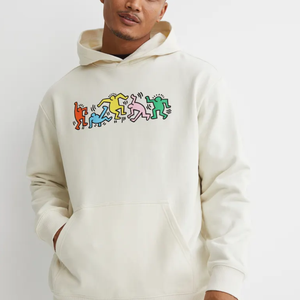 Échantillon Gratuit ODM Ensemble de Sweats à Capuche Unisexe 100% Fibre de Bambou Oversize à Manches Longues Imprimés Pulls à Capuche Brodés Noirs Vente en Gros - Product Image 3