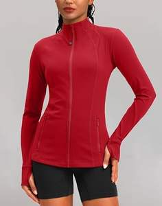 Chaqueta Deportiva de Yoga de Secado Rápido Ecológica para Mujer, de Talla Grande, con Logotipo Personalizado de Alta Calidad, para Ejercicio al Aire Libre - Product Image 2