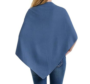 Premium Plaid Pattern Knitted Shawl Wrap Soft Acrylic <b>Winter</b> Warm Scarf <b>Blanket</b> Factory Supply - Product Image 3