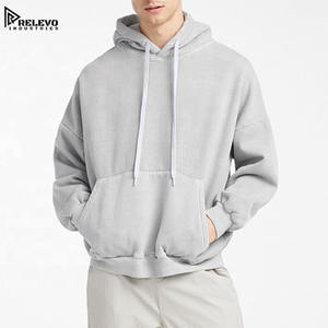 Survêtements et sweats à capuche pour hommes en coton 100% de haute qualité, séchage rapide, respirants, légers, avec logo personnalisé sur le devant, vêtements de jogging pour l'entraînement - Product Image 2