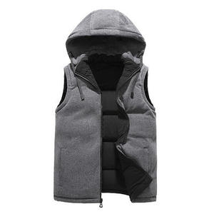 Gilet matelassé léger pour homme, sans manches, isolé, imperméable et respirant, idéal pour les activités de plein air, les voyages et l'hiver - Product Image 1