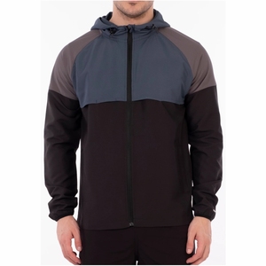 <b>Men's</b> Lightweight Waterproof <b>Pullover</b> Windbreaker Half Zip Hooded <b>Jacket</b> with Front Pocket Custom Logo Available - Product Image 2