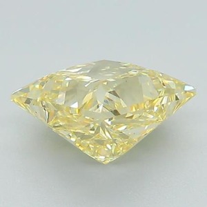 เพชรเหลืองทรงปรินเซสคัท ผลิตในห้องปฏิบัติการ รับรองโดย IGI เพชรเหลืองเม็ดเดี่ยวสำหรับแหวนหมั้นแบบสั่งทำพิเศษ 1 ถึง 5 กะรัต VVS VS - Product Image 1