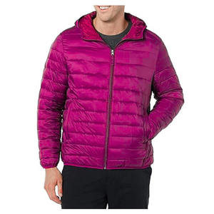 Men Winter Puffer <b>Jacket</b> Long Sleeve Eco-Friendly Breathable Thick Fabric Regular Fit Logo Position Front men puffer <b>jacket</b> - Product Image 5