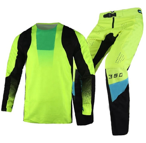 Traje de Motocross Talla Grande Personalizado, Transpirable, de Secado Rápido, Ropa Deportiva para Carreras Todoterreno - Product Image 5