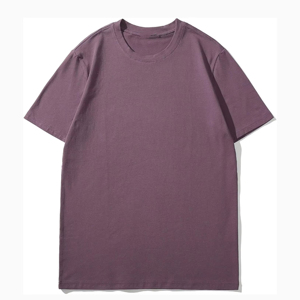 T-shirt uni élégant de qualité supérieure pour homme, été, coton doux, respirant, léger, col rond, manches courtes, décontracté, confortable, pour tous les jours - Product Image 5