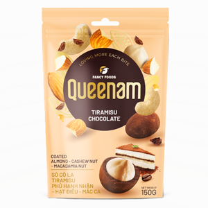 Chocolate Dragee de Alta Calidad al por Mayor de Fábrica OEM/ODM, 150G, Tiramisú con Chocolate, Almendras, Anacardos, Nueces de Macadamia, HALAL, ¡Oferta! - Product Image 1