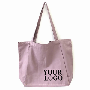 Bolsos coloridos de origen vegetal, hechos de 100% algodón, ligeros y personalizables para almacenamiento, marketing y viajes. - Product Image 1