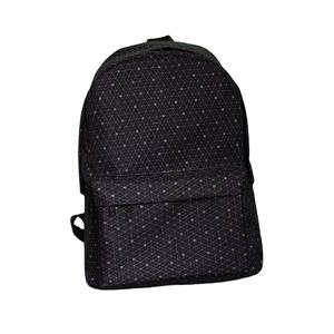 Sac à dos étudiant en matériau durable de qualité, type fabricant OEM, couleur noire avec motif camouflage, fabriqué au Vietnam - Product Image 1