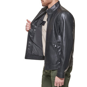 Venta Directa de Fábrica, Chaqueta de Cuero Genuino para Hombre, Otoño Invierno, de la Mejor Calidad, Resistente al Viento, de Secado Rápido, Estilo Casual, con Cierre de Cremallera - Product Image 2