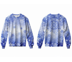 เสื้อสเวตเชิ้ตผู้ชายแบบสวมคอ คอกลม ระบายอากาศได้ดี สวมใส่สบาย ราคาโรงงาน ผลิตด้วยเทคนิคการพิมพ์แบบซับลิเมชั่น - Product Image 5