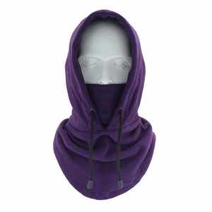 Adjustable Olive Green Balaclava Hoodie Unisex Adult Outdoor Full Face <b>Neck</b> <b>Warmer</b> 100% Polyester Plush Style - Product Image 5