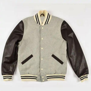 Custom Blank <b>Men's</b> Varsity <b>Baseball</b> <b>Jacket</b> Wholesale Unbranded Streetwear Bomber - Product Image 4