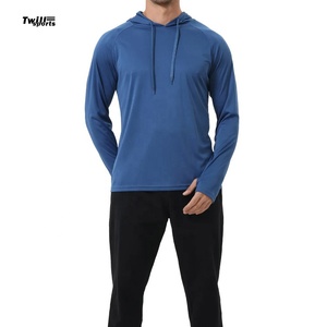 เสื้อฮู้ดดี้วิ่งผู้ชายแบบสปอร์ตระบายอากาศดี รุ่นปี 2026 ขายส่ง พร้อมเชือกผูก ปรับได้ เหมาะสำหรับการฝึกซ้อมอย่างเป็นทางการในฤดูหนาว-ลายพิมพ์ดิจิทัลแบบเรียบ - Product Image 5