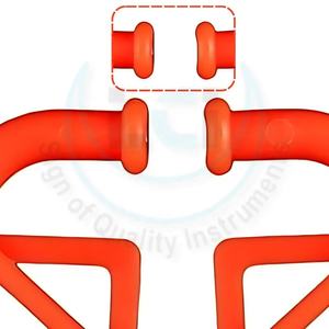 Anti succión de plástico para ganado, ternero, nariz, destetador, dispositivo de parada de ordeño de ganado, terneros de plástico, por Life Care Instruments - Product Image 5