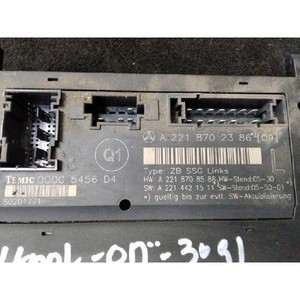 Módulo de Control Delantero Izquierdo Clase S Usado OEM A2218702386 - Product Image 4