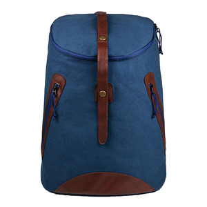 Mochila para Portátil de Lona con Forro de PVC de Lujo, Unisex, Personalizable, con Cierre de Cremallera, Diseño de Panel Impermeable, Portátil, para Viajes, Estudiantes, 24L - Product Image 5