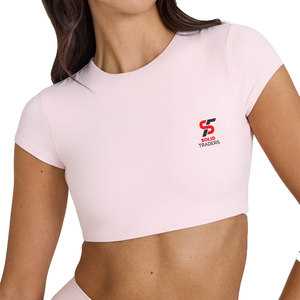 Top Corto para Mujer, Estilo Premium, Ajustado, Suave al Tacto, Transpirable, Antiarrugas, Fácil de Mantener, Ropa Básica Diaria - Product Image 6
