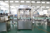 Machine de remplissage et d'embouteillage automatique électrique à commande PLC, haute précision, à engrenages, pour eau, huile d'olive et produits chimiques, conditionnement en fûts