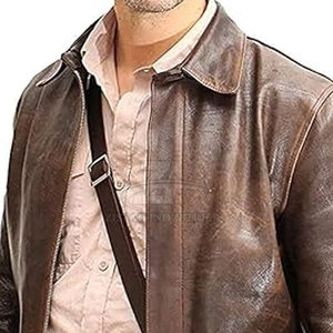 Vêtements de mode en gros, veste bomber en cuir pour homme, personnalisez votre propre logo, dernier design, veste d'hiver - Product Image 5