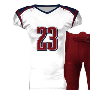 Uniformes de Fútbol Americano Unisex de Diseño Superior, Fabricación Personalizada, Precios Competitivos, Tela de Poliéster de Alta Calidad, Nueva Llegada, Ropa Deportiva Estampada - Product Image 4