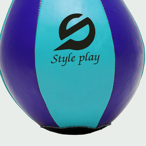 Bola de velocidad portátil de cuero de doble extremo, saco de boxeo pesado personalizable para entrenamiento en interiores/exteriores - Product Image 3