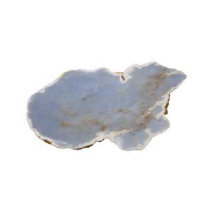 Losas de piedra natural de alta calidad, losas de cristal Angelite, cristal curativo, piedra preciosa decorativa, panel de pared, decoración para el hogar - Product Image 1