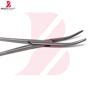 Pinzas Hemostáticas Curvas Kelly con Bloqueo, 5.5, Acero Inoxidable, Material de Primera Calidad, Instrumentos Quirúrgicos - Product Image 4