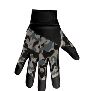 Guantes de Receptor de Fútbol Americano Personalizados al por Mayor, Diseño de Logotipo Personalizado, Guantes Ligeros, Transpirables y Antideslizantes de Dedo Completo - Product Image 4