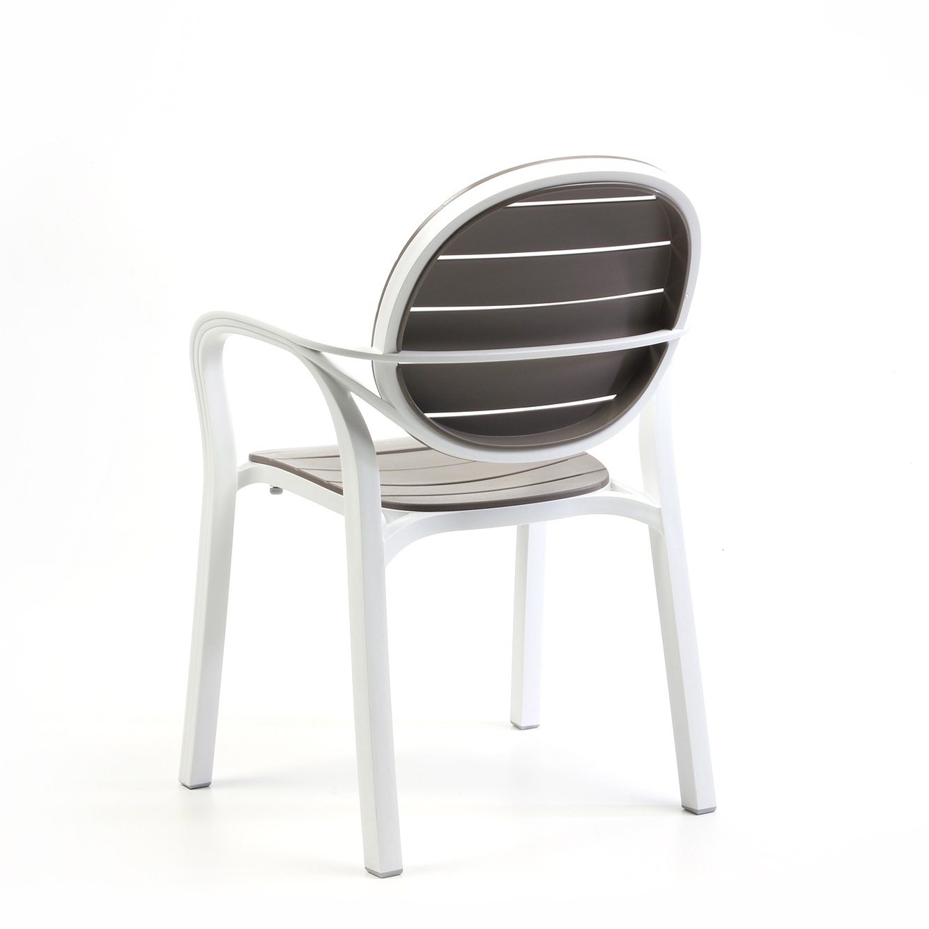 Beige avec bordure grise