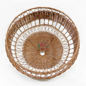 Artex Dong Thap Cestas de almacenamiento de algas marinas naturales ecológicas hechas a mano Colección de jacinto de agua artesanal de Vietnam - Product Image 3