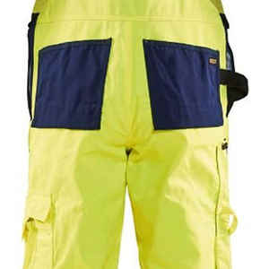 Salopette de travail personnalisée 100% polyester imperméable et ignifuge avec logo réfléchissant - Product Image 3