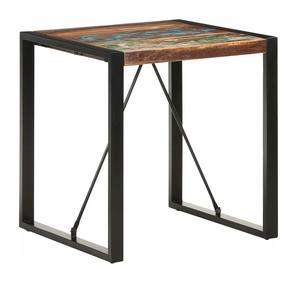 โต๊ะอาหารพับได้ไม้เนื้อแข็งรีไซเคิลสไตล์อินดัสเทรียลกลางศตวรรษ หลายสี สำหรับบ้าน ครัว ร้านอาหาร และบ้านสไตล์ฟาร์มเฮาส์ - Product Image 5