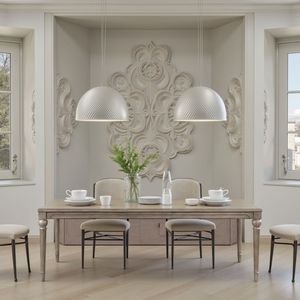 Tavolo da pranzo da 72 pollici Vintage con finitura nocciola con estensione fino a 90 pollici - Product Image 1