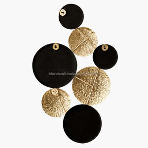 แผงคริสตัลตกแต่งผนังสไตล์โมเดิร์นตกแต่งด้วยโลหะตกแต่งบ้านห้องนั่งเล่น - Product Image 3