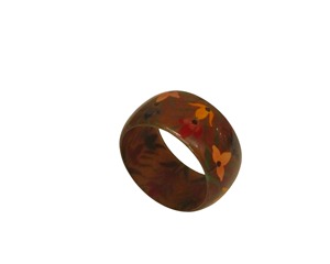 Bracelets en résine imprimée pour femmes, bracelets à breloques très demandés, finition naturelle polie - Product Image 5