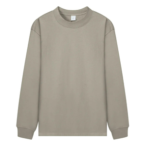 Plain 100% Cotton Acid Wash Boxy Design Mock Neck Raglan Sleeve T-Shirt Men Casual Tee Custom Logo Blank Apparel Manufacturer - Product Image 5