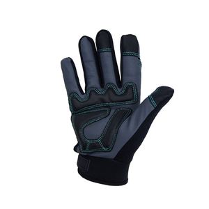 Guantes de Motociclismo de Carreras Antideslizantes de Producción en Fábrica, Guantes de Cuero Personalizados de Alta Calidad OEM - Product Image 3