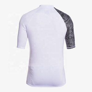 Vente en gros de maillots de compression à manches longues personnalisés, sublimation, séchage rapide, polyester, élasthanne, 220g, vêtements de sport pour le surf, OEM ODM - Product Image 3